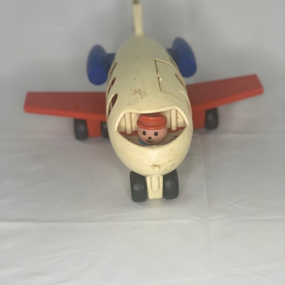 1976 Vintage Fisher-Price Play Family Fun Jet Set (partial) - Picture 7 of 7